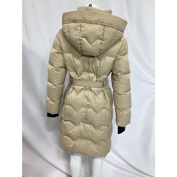 Soia & Kyo Bryanna Water Resistant 700 Fill Power Goose Down Tan Puffer Coat - Picture 3 of 4